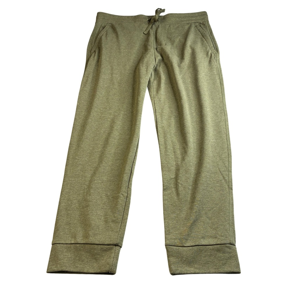 32 Degrees Heat Mens XL Olive Green Heather Jogger Pants Drawstring Sweatpants